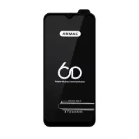 Защитное стекло Sam A22S 5G Anmac 6D Black без упаковки Арт.1137167 (10 шт./уп.)