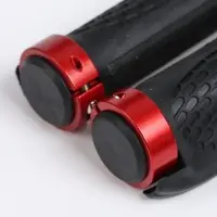 Грипсы, 130 мм, lock on, красные