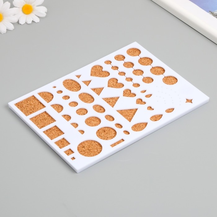 Линейка для квиллинга Линейка для квиллинга "Креатив" МИКС 21х14,7х0,8 см