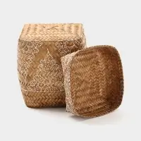 Корзинка плетёная &laquo;Марокко&raquo;, 17&times;17&times;25 см