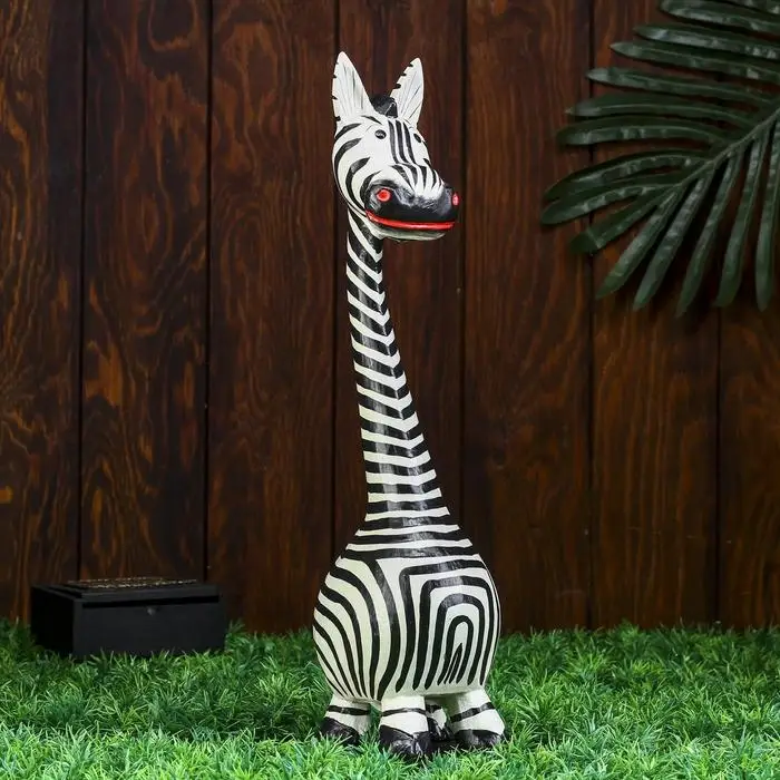 Сувенир дерево  Сувенир дерево "Зебра Мироша" 40х12х9 см