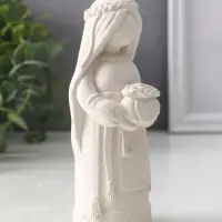 Фигурка - оберег &laquo;Денежная берегиня&raquo;, 14&times;6&times;6 см, натуральный