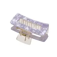 Краб для волос "Кимберли" прямой, 8х4 см, микс