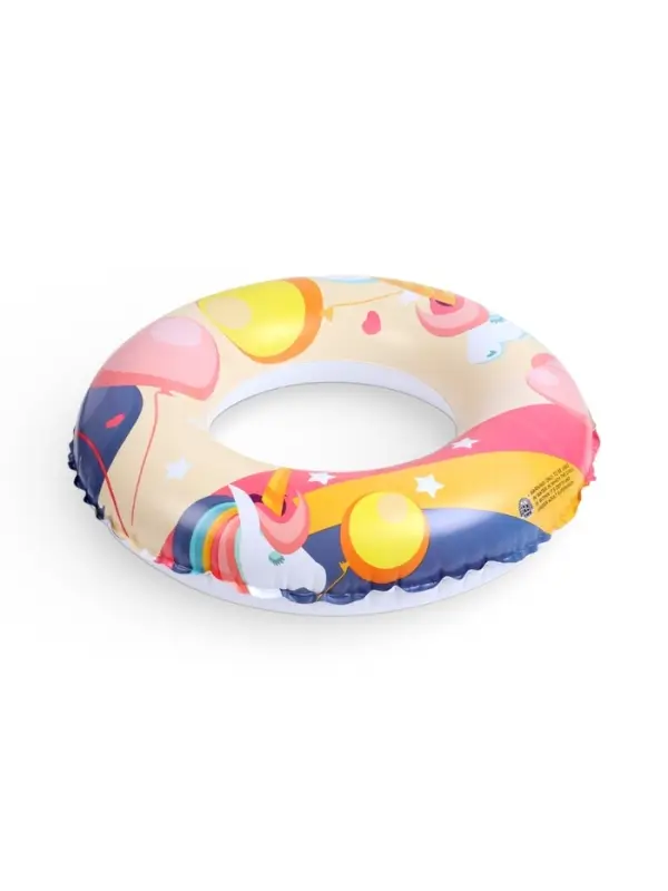 Круг для плавания &laquo;Единорог&raquo;, надувной, d=75 см, от 3 лет, разноцветный