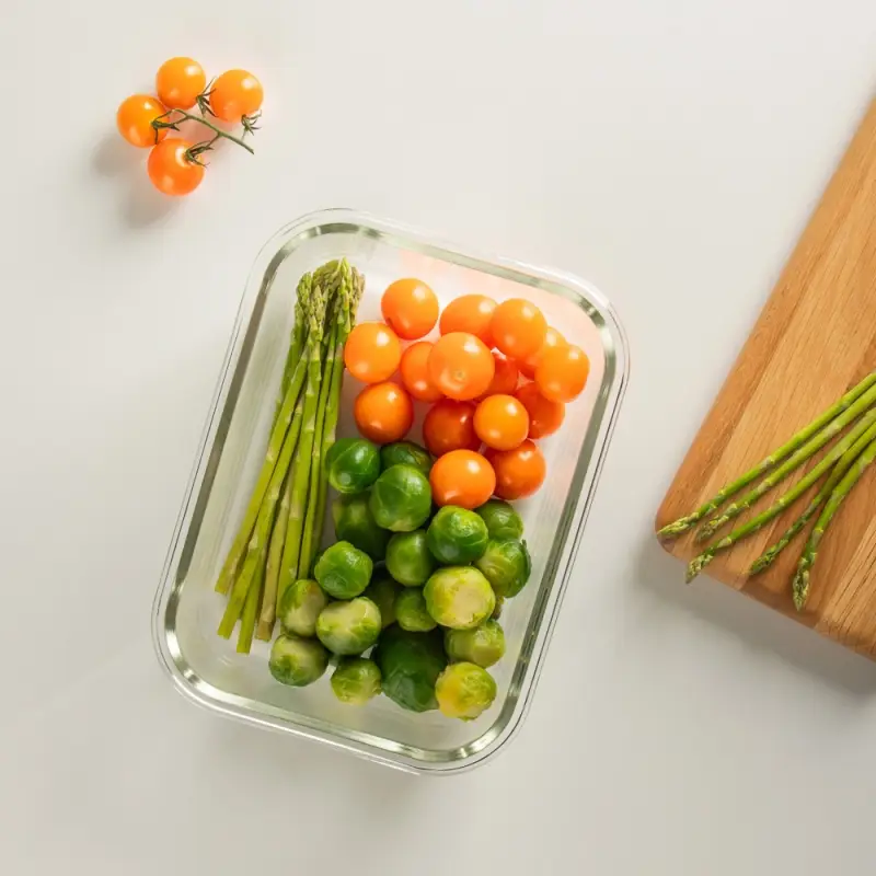 VETTA Контейнер для продуктов на защелках 1500мл, жаропроч.стекло