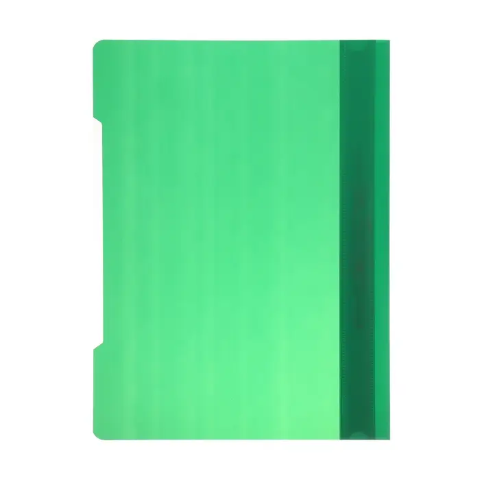 Папка - скоросшиватель Calligrata, А4, 160 мкм, зелёная, прозрачный верх Папка - скоросшиватель Calligrata, А4, 160 мкм, зелёная, прозрачный верх