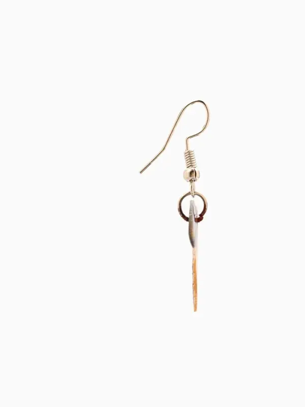 Серьги &laquo;Сердце моря&raquo;, 5.5&times;2 см, ракушка