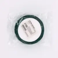 Лента репсовая &laquo;Снежинки&raquo;, 2 см &times; 5 м, зелёная