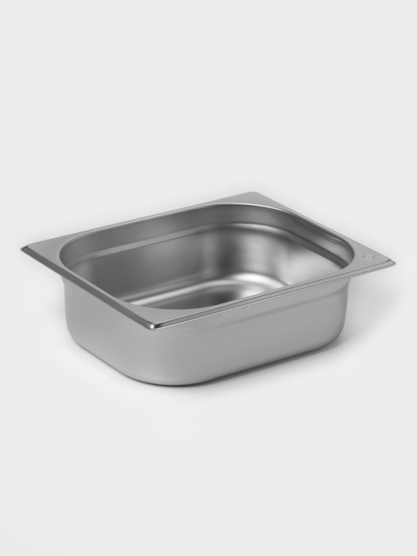 Гастроемкость 1/2x100 мм, 325x265x100 мм, толщина 0,8 мм Гастроемкость 1/2x100 мм, 325x265x100 мм, толщина 0,8 мм