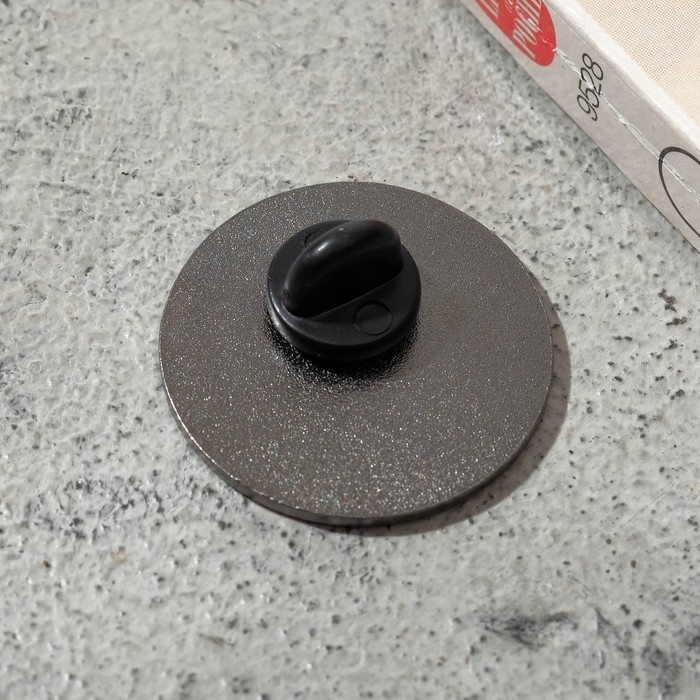 Значок «Котик» клуб интересов, цветной в сером металле Значок «Котик» клуб интересов, цветной в сером металле