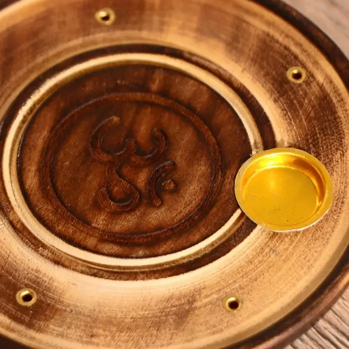 Подставка под благовония  Подставка под благовония "Ом"