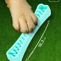 Игрушка-зубочистка для собак Пижон Premium &laquo;Зубастик&raquo;, 18.3&times;3.8 см, цвет мятный