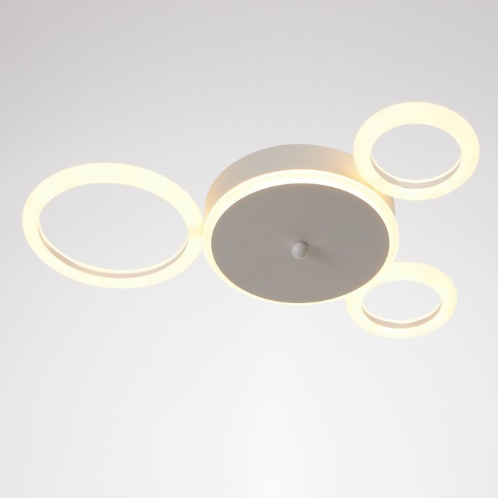 Люстра с ПДУ 2033/3 LED 68Вт белый 47х40х4,5 см BayerLux