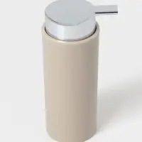 Набор аксессуаров для ванной комнаты SAVANNA &laquo;Сильва&raquo;, 6 предметов (дозатор, мыльница, 2 стакана, ёршик, ведро), цвет серый