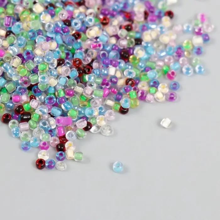 Бисер круглый 12/0  Бисер круглый 12/0 "Разноцветные фантазии" 20 гр