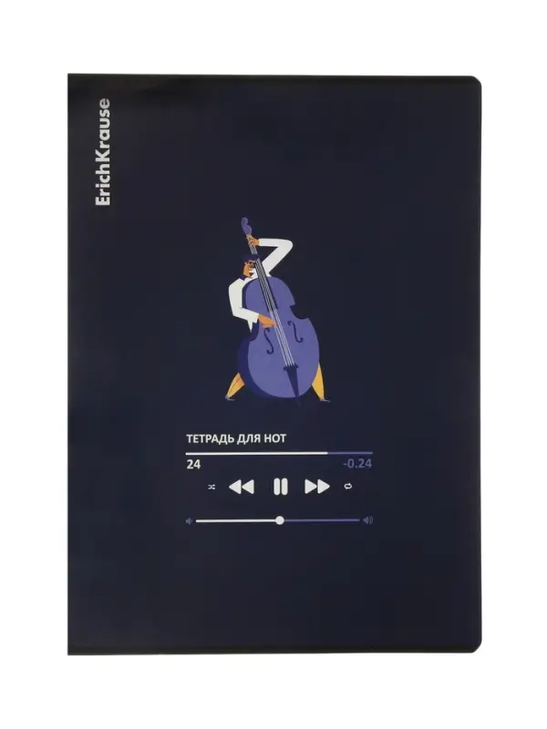 Тетрадь для нот А4 ErichKrause Music Fantasy, 24 листа, на скобе