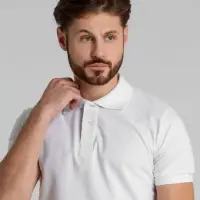 Рубашка поло мужская Virma Premium, белая, размер S
