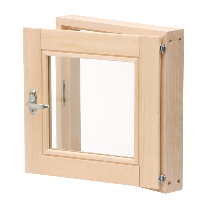 Окно, 40×40см, однокамерный стеклопакет ЛИПА Окно, 40×40см, однокамерный стеклопакет ЛИПА