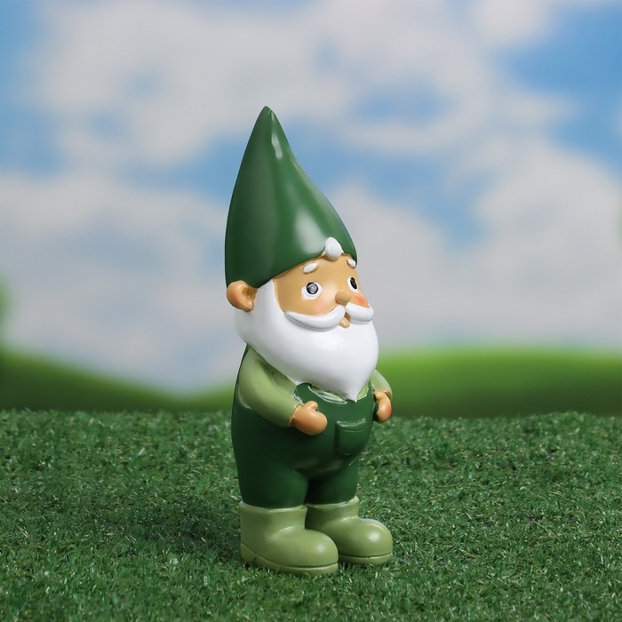Садовая фигура  Садовая фигура "Гном Фили" 6х7х18см