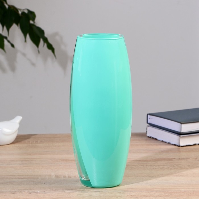 Ваза  Ваза "Абстракция-зеленый" d-7,5см 10х26см