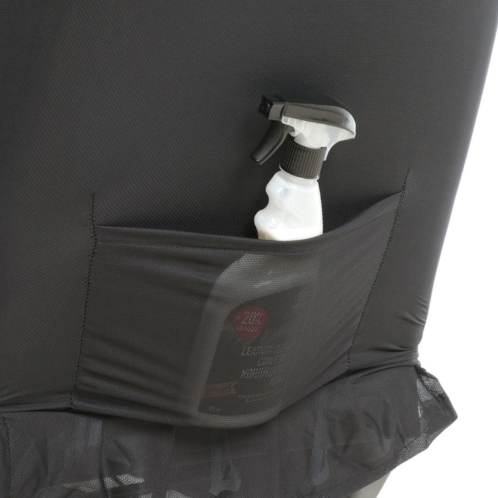 Чехлы на сиденья в автомобиль TORSO Premium, 11 предметов, белая строчка Чехлы на сиденья в автомобиль TORSO Premium, 11 предметов, белая строчка