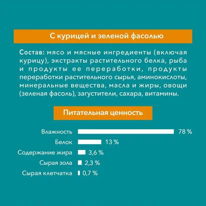Влажный корм Purinа One для стерилизованных кошек, курица/фасоль, 75 г Влажный корм Purinа One для стерилизованных кошек, курица/фасоль, 75 г