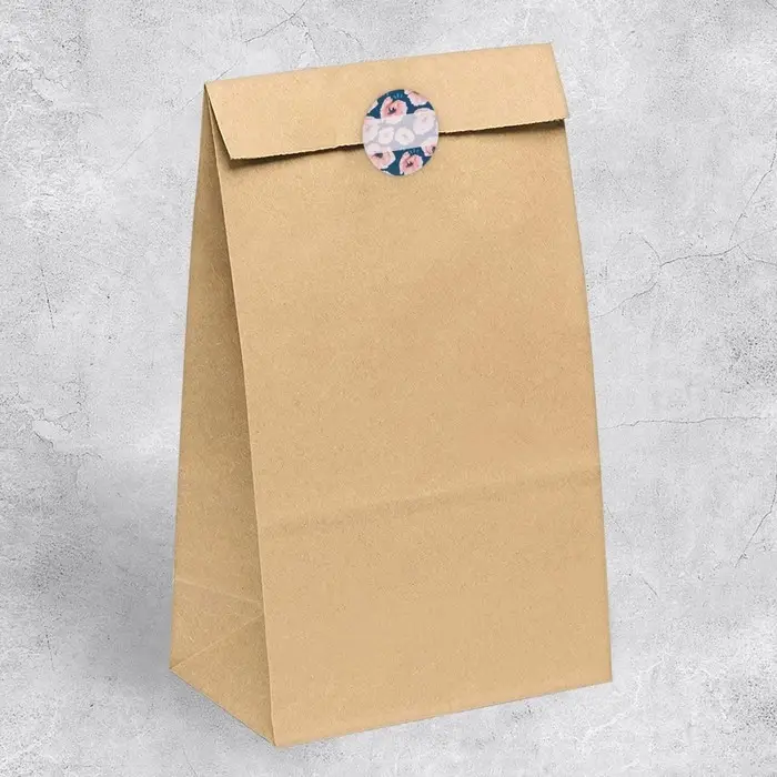 Наклейки для бизнеса и подарков &laquo;Цветочки&raquo;, 50 шт, 4 х 4 см