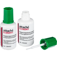 Корректирующая жидкость 16г быстросохнущая основа кисточка