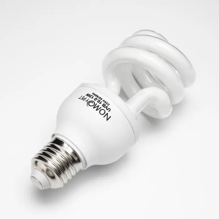 Лампа для террариума UVB 10.0 NomoyPet, 13 Вт, цоколь Е27