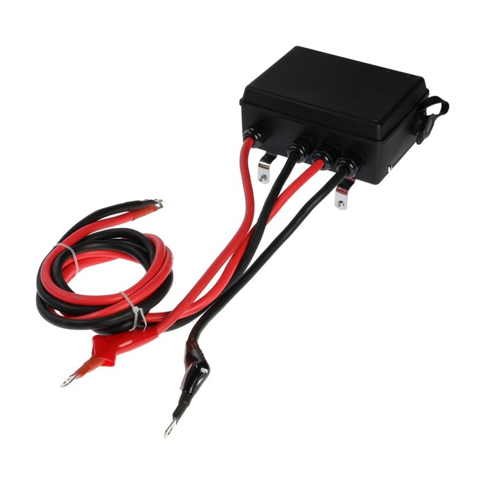 Лебедка электрическая ТУНДРА, 12/24V, 6000 lb (2.7 т), 3 л.с., до 8.5 м/мин, 7.2 мм х 24 м Лебедка электрическая ТУНДРА, 12/24V, 6000 lb (2.7 т), 3 л.с., до 8.5 м/мин, 7.2 мм х 24 м