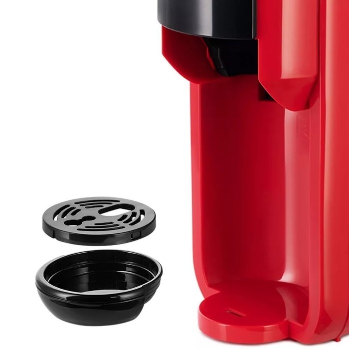 Кофеварка Kitfort КТ-7403, капсульная, 1450 Вт, 0.6 л, чёрно-красная Кофеварка Kitfort КТ-7403, капсульная, 1450 Вт, 0.6 л, чёрно-красная