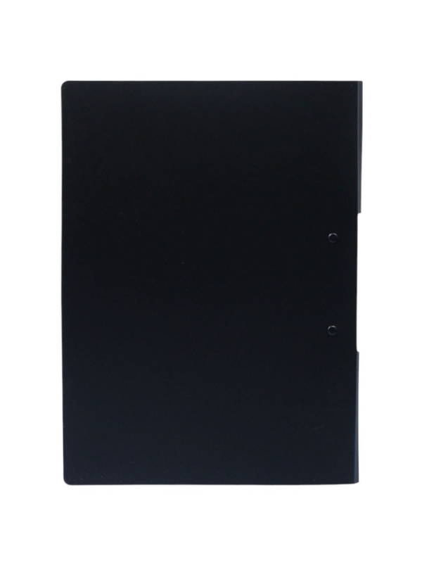 Папка с прижимом формат А4 пластик1400мкр,Черная с металлизированой отделкой МИКС Папка с прижимом формат А4 пластик1400мкр,Черная с металлизированой отделкой МИКС