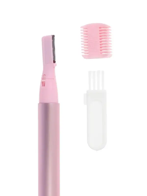 Триммер LEP-05, для бровей, 1хААА (не в комплекте), розовый