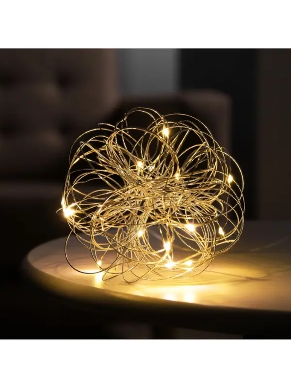 Фигура светодиодная, 15 см, свечение тёплое белое, 15 LED