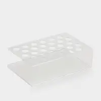 Подставка под тушь на 30 позиций, 19.5&times;12.5&times;5.8 см, оргстекло 2 мм