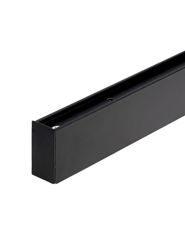 Шинопровод трековый магнитный «Broad», однофазный, открытый монтаж, 1 м, чёрный