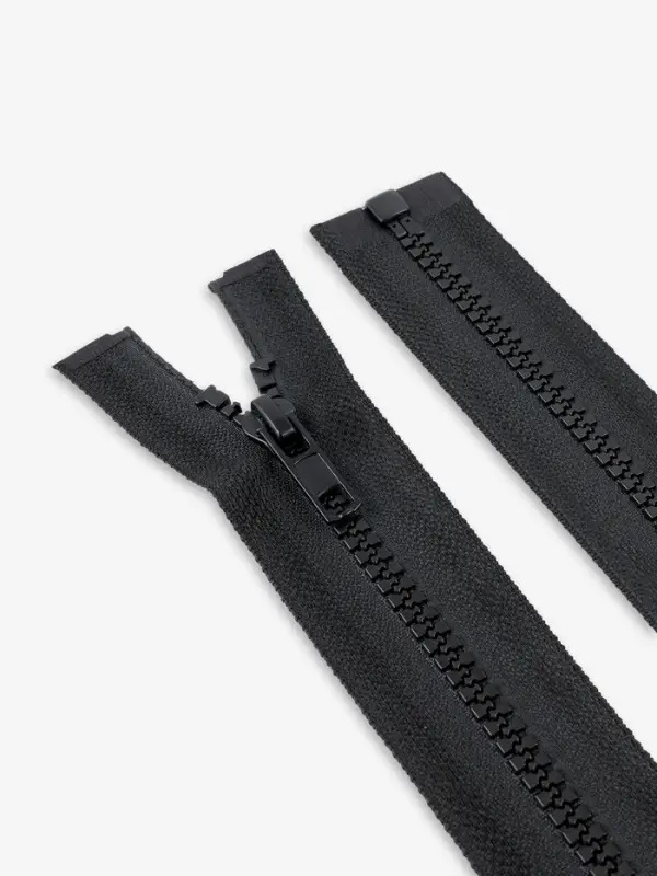 Молния &laquo;Трактор&raquo;, №5, разъёмная, замок автомат, 80 см, чёрная