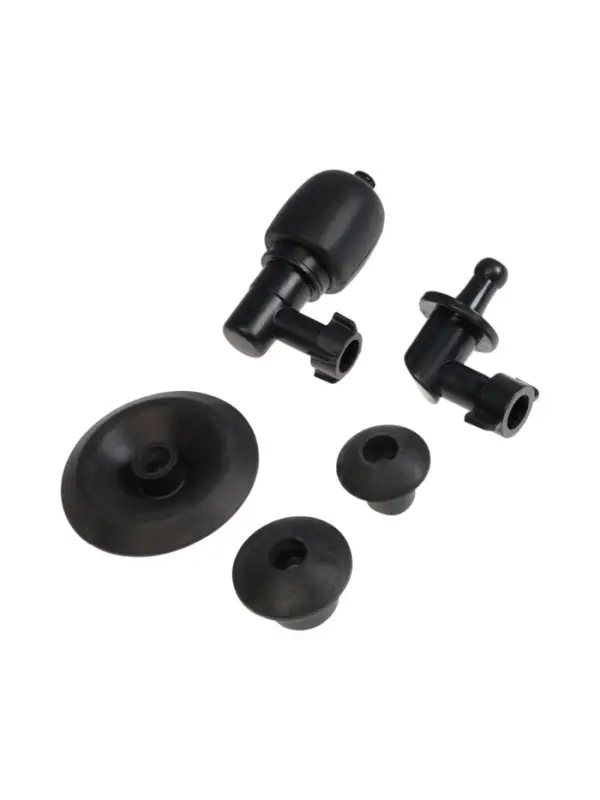 Вантуз пневматический ZEIN, 3 насадки, датчик давления, ручной насос