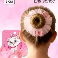 Резинка для волос &laquo;Бабочки&raquo; розовая, Коты аристократы