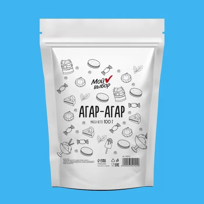 Агар-агар 900 «Мой выбор», 100 г Агар-агар 900 «Мой выбор», 100 г