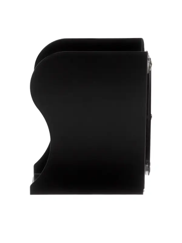 Подставка для книг раздвижная 3 отделения, металл, черная