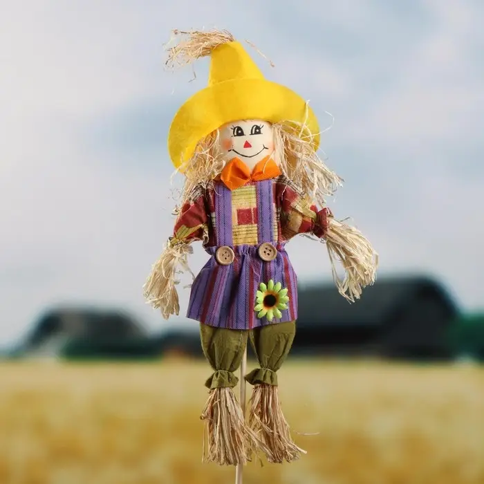 Огородное пугало, h=80 см, МИКС, Greengo