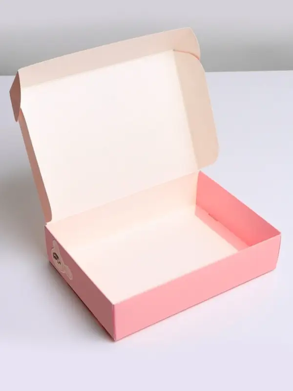 Коробка складная &laquo;Люблю&raquo;, 21 &times; 15 &times; 5 см