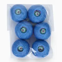 Нитки вязальные &laquo;Ирис&raquo; 150 м/25 г 100% мерсеризованный хлопок, 6 шт.