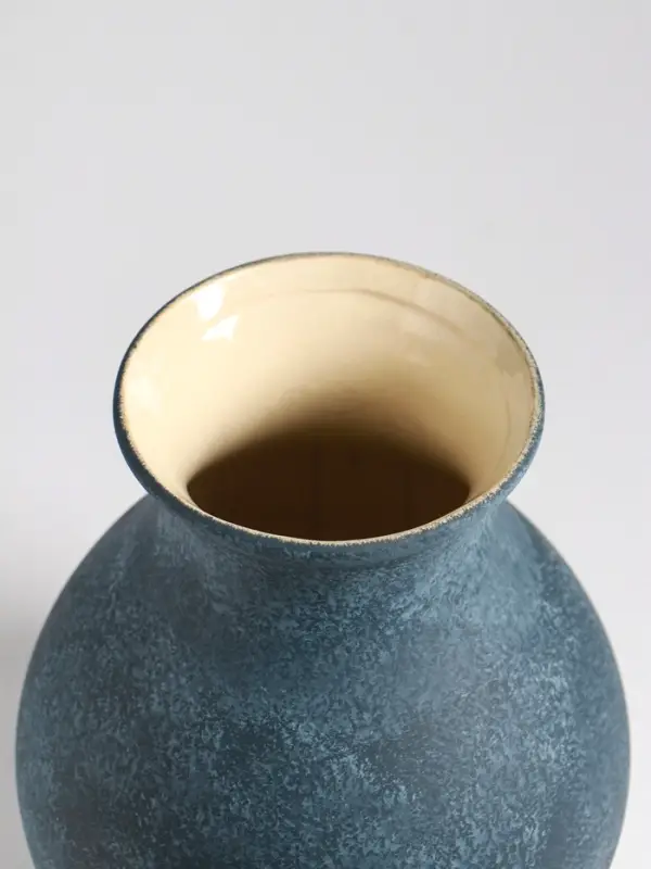 Ваза настольная керамика Ваза настольная керамика "Клето" 20х15 см, синий