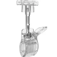 Держатель пластиковой рамки универсальный, 5.5&times;5&times;12 см, прозрачный