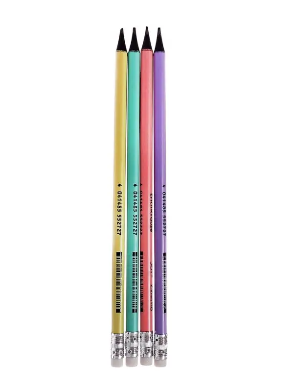 Карандаш чернографитный с ластиком ErichKrause «Pastel», HB, грифель d=2.2 мм, пластик, круглый в тубусе, пастель МИКС Карандаш чернографитный с ластиком ErichKrause «Pastel», HB, грифель d=2.2 мм, пластик, круглый в тубусе, пастель МИКС
