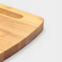 Набор разделочных досок, 2 шт., 24&times;21 см, 19.5&times;17 см, дерево берёза, пропитаны минеральным маслом