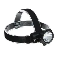 Фонарь налобный тм ЕРМАК, 1 LED, 3 Вт, 8х6х6,2 см, 2 режима, 1200мАч, USB кабель, пластик