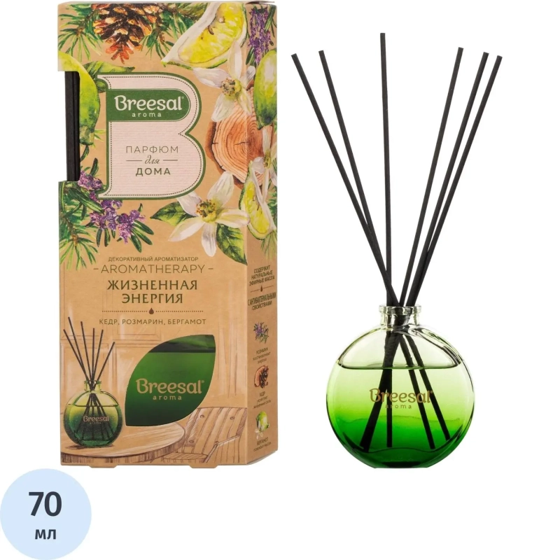 Аромадиффузор с палочками Arome Sticks 'Жизненная энергия' 40955160